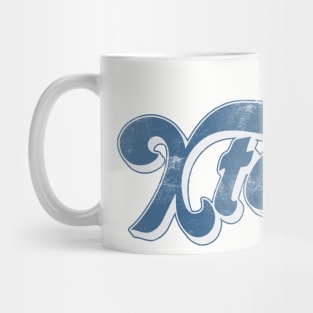 XTC ///// Retro Fan Art Typography Design Mug